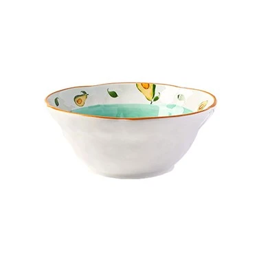 9인치 세라믹 라면그릇(뚜껑포함)