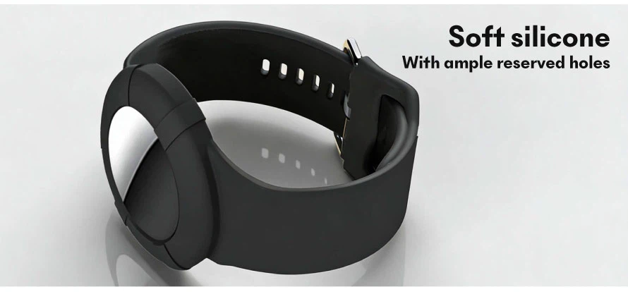 apple airtag bracelet soft silicone material04